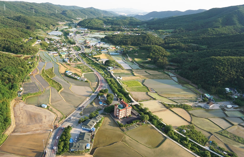 범서 대신마을 농경지 전경 | 울산광역시 도시경관기록 울산광역시 도시경관기록