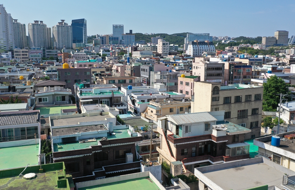 B03B04주택재개발사업지구 전경