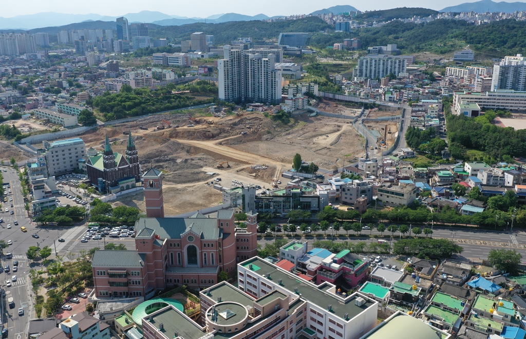 B05주택재개발사업지구 전경