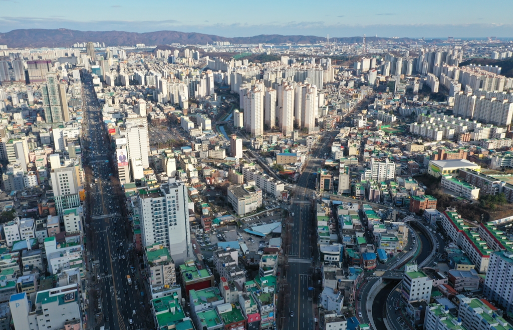 도로축_삼산로와 수암로