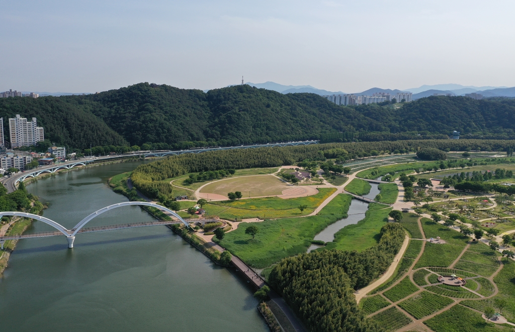 남산의 능선