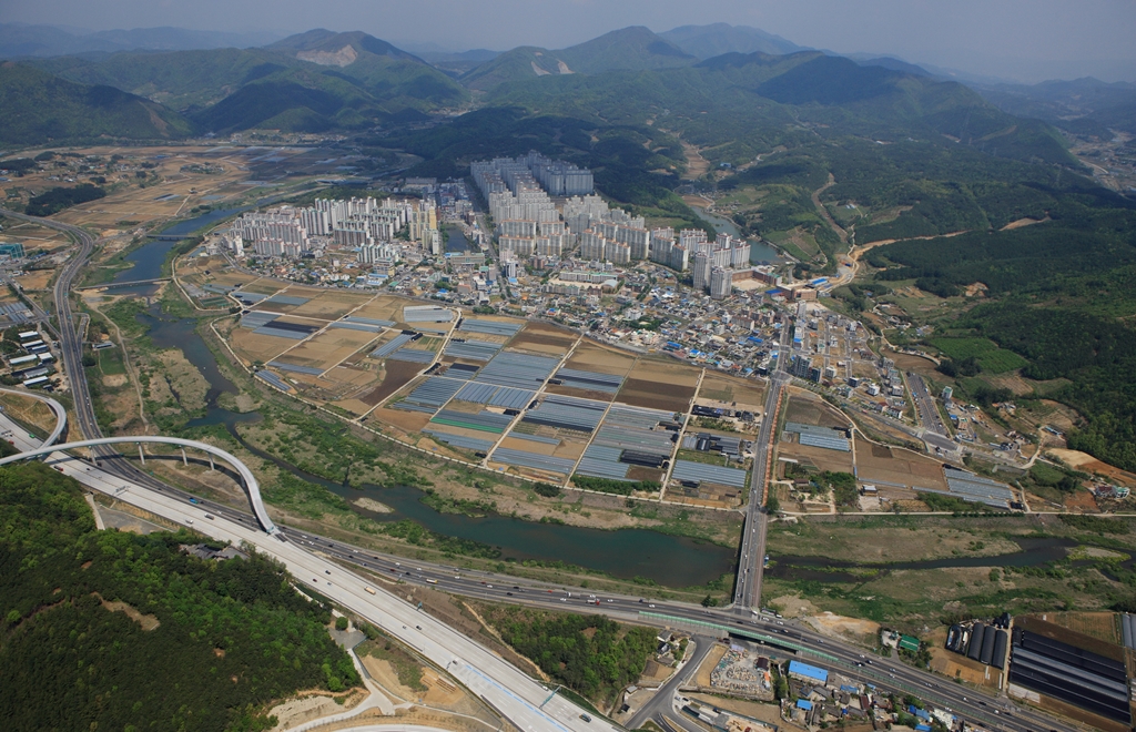 구영리 구영교  주변 항공촬영02
