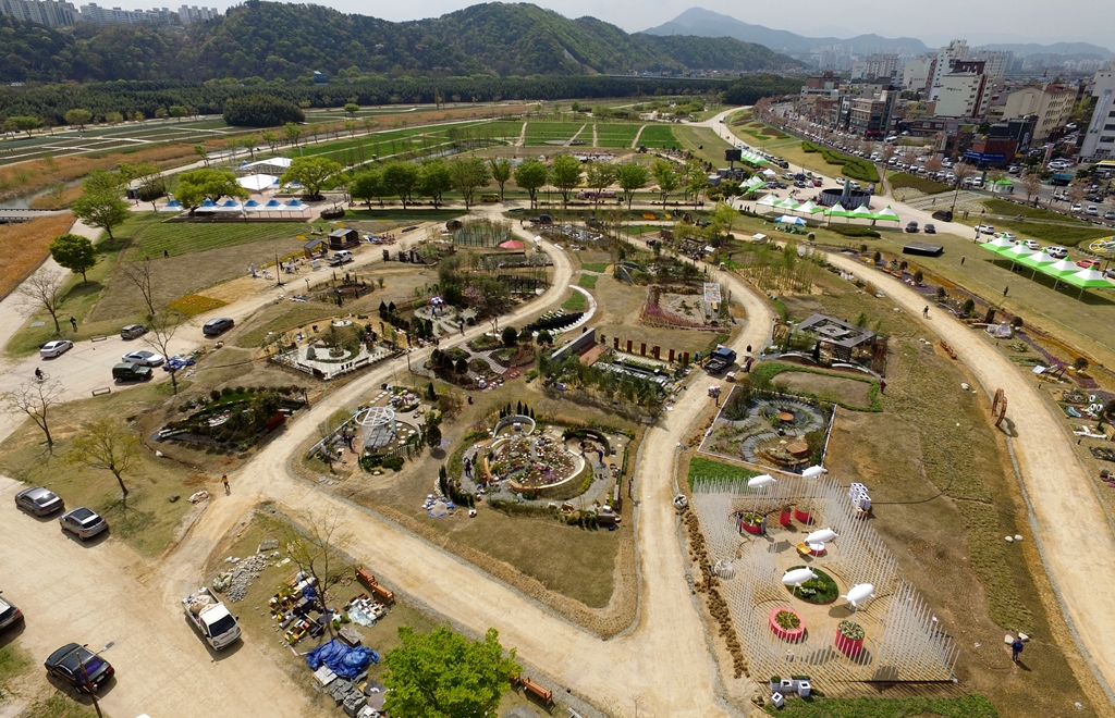 2018년 태화강 정원박람회 드론4