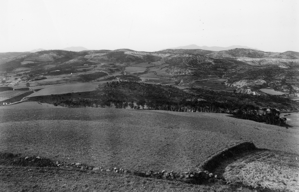 병영성에서 본 황방산_1917