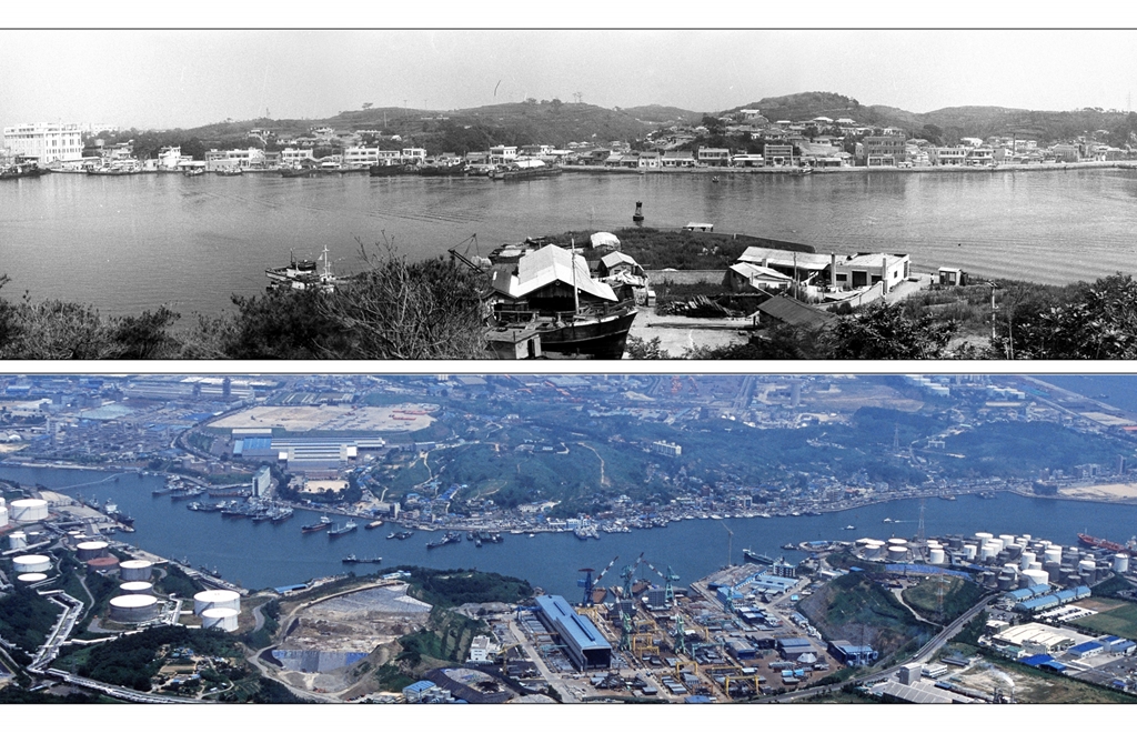 장생포항 전경_1960년대