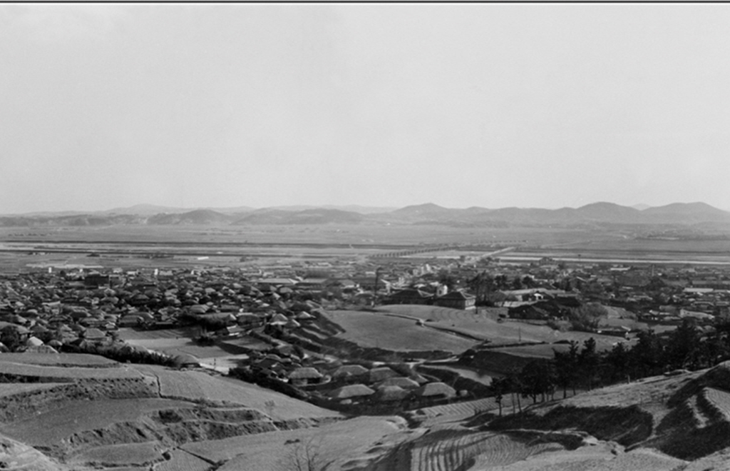 함월산에서 바라본 시가지전경_1960년대(1,2차 중복)