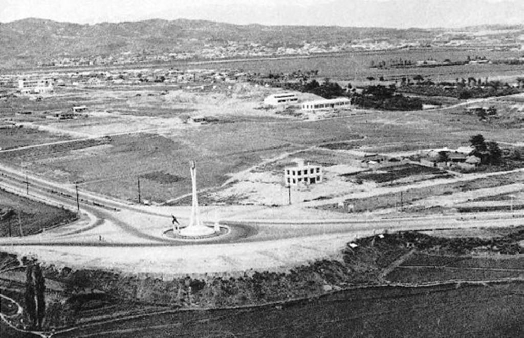 공업탑로터리_1970년대