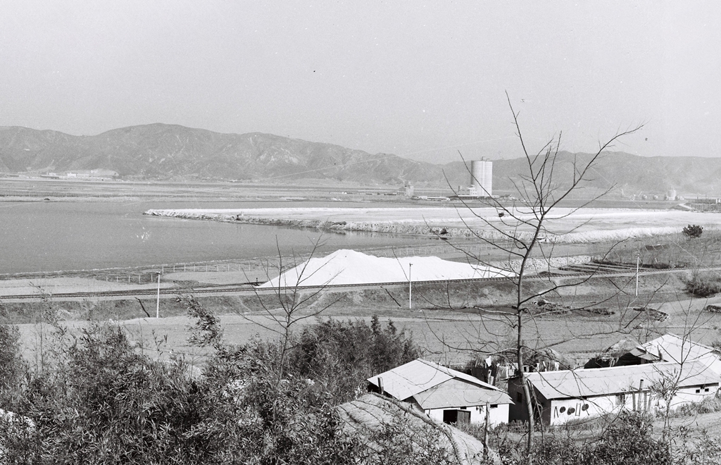 태화강하구 현대자동차 공장 전경_1970