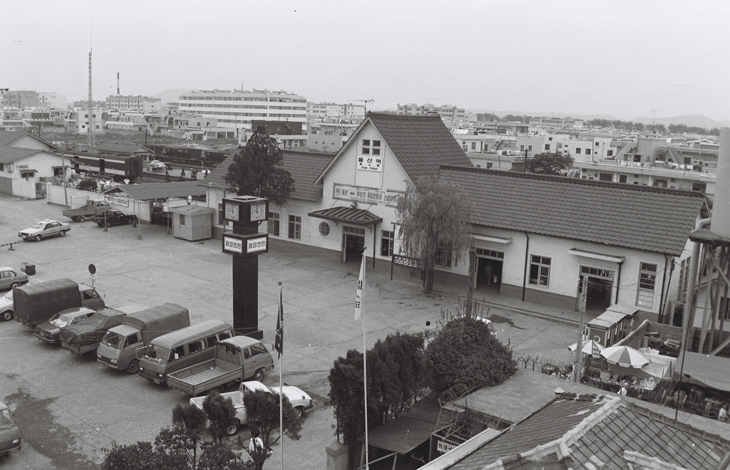 구 울산역 전경_1986
