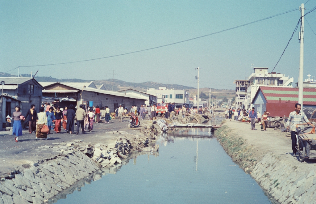 역전시장 주변시가지 전경_1984