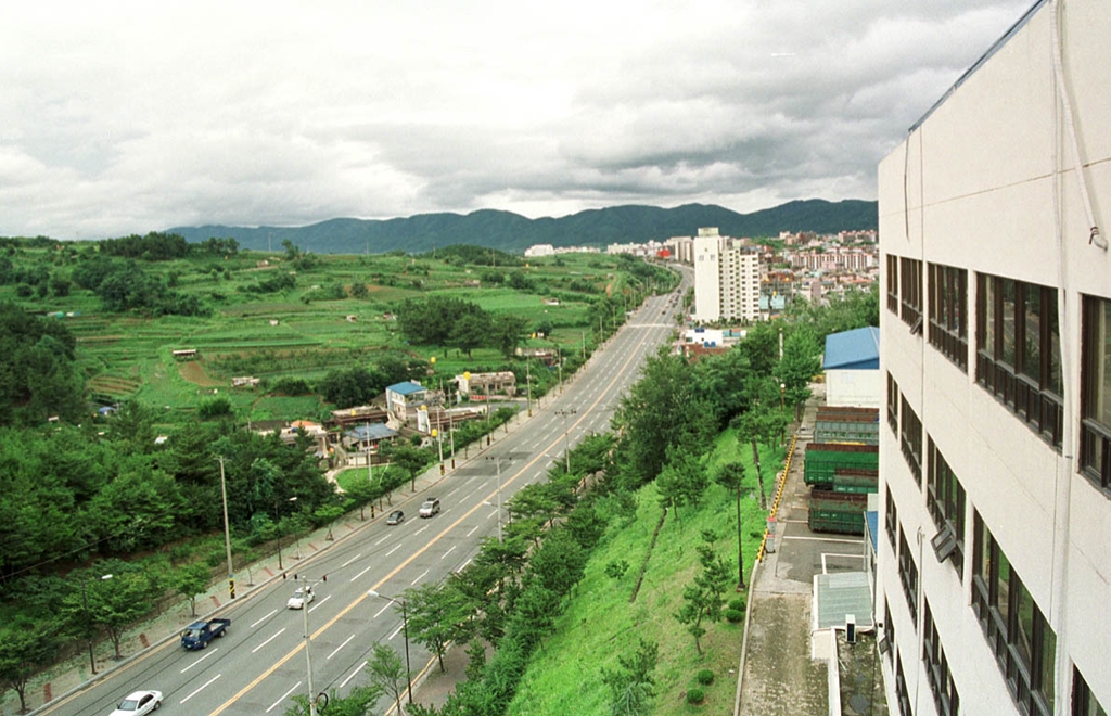 중구청에서 본 혁신도시 전경_1990년