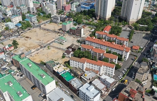 신정동재건축 공사현장