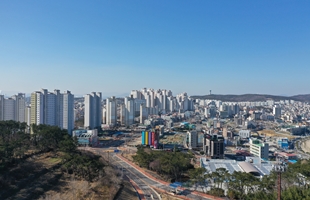 동구의 재건축 등으로 고층화 가속화