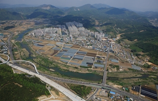 구영리 구영교  주변 항공촬영02