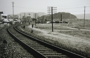 동해남부선 철길 주변 전경_1960년대