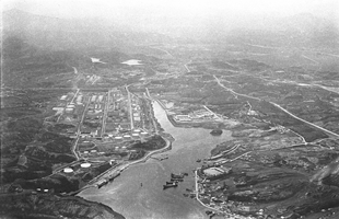 상공에서 본 장생포 주변 전경_1967