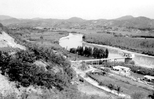 태화강과 태화강취수(1960년대)_1차