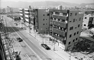 다운사거리방향 주변전경_1990