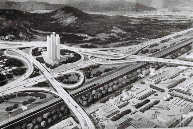 울산 도시계획 조감도