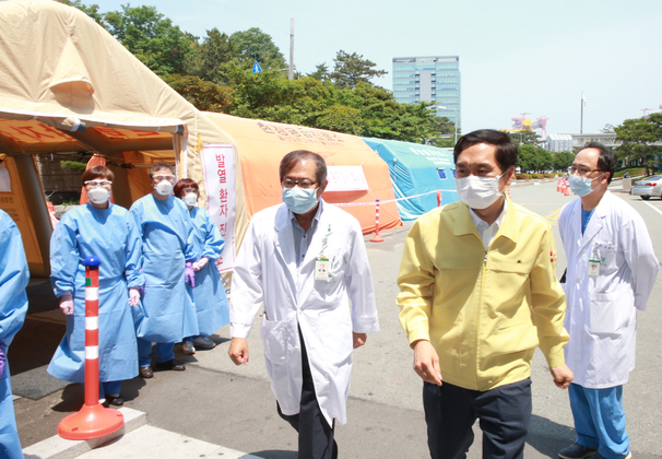 메르스 관련 울산대학교병원 방문