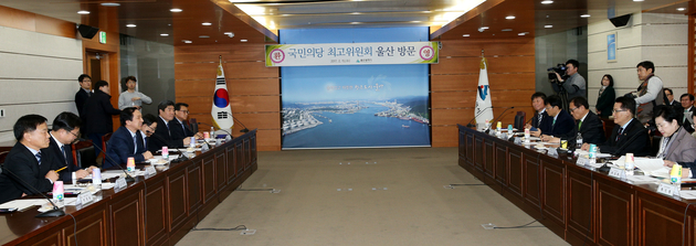 국민의당 최고위원 울산방문