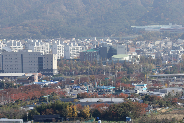 북구시가지전경