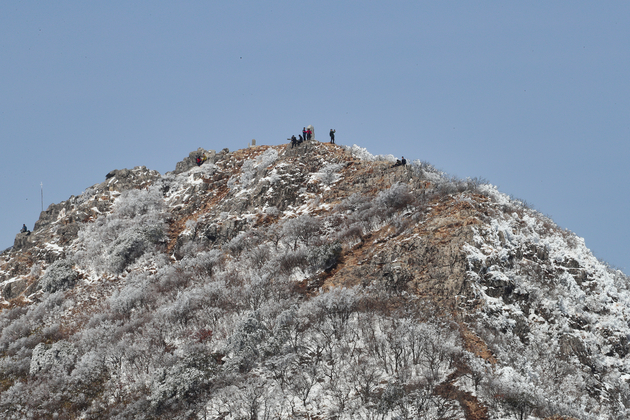 가지산 춘설