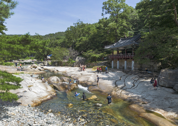 작천정 계곡 (작괘천)