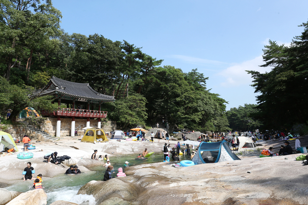 작천정 계곡 (작괘천)