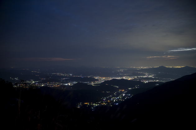 간월산 여명 및 일출