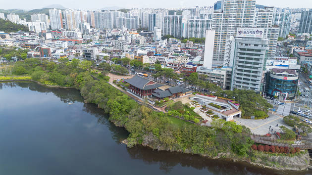 태화루 주변시가지 전경