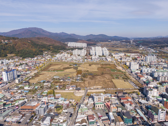 울주 언양읍성 전경
