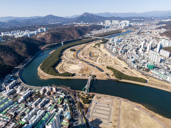 태화강국가정원 주변시가지 전경