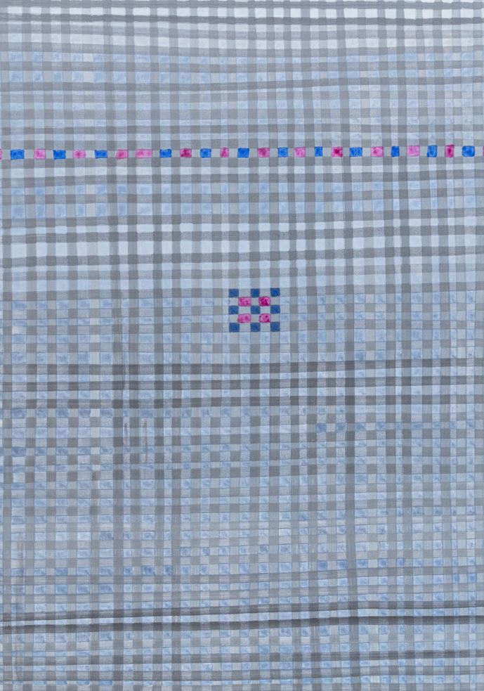 김환기, <30-Ⅲ-68#6>, 1968, 캔버스에 유채, 121.3x85.6cm, 광주시립미술관 이건희컬렉션