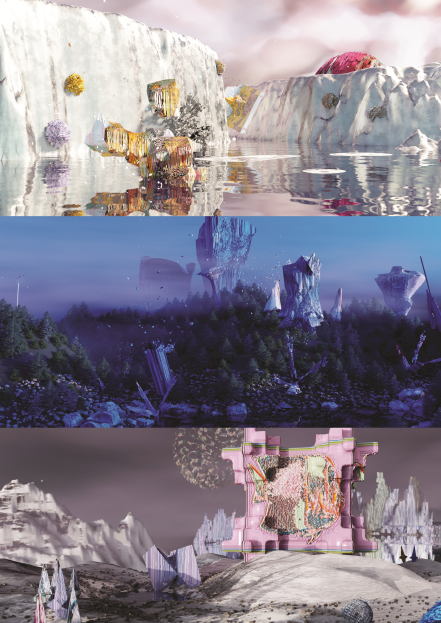 Han, Yoon Chung × Kim, Seong-Lyun, Plastic Landscape-The Reversible World, 2023