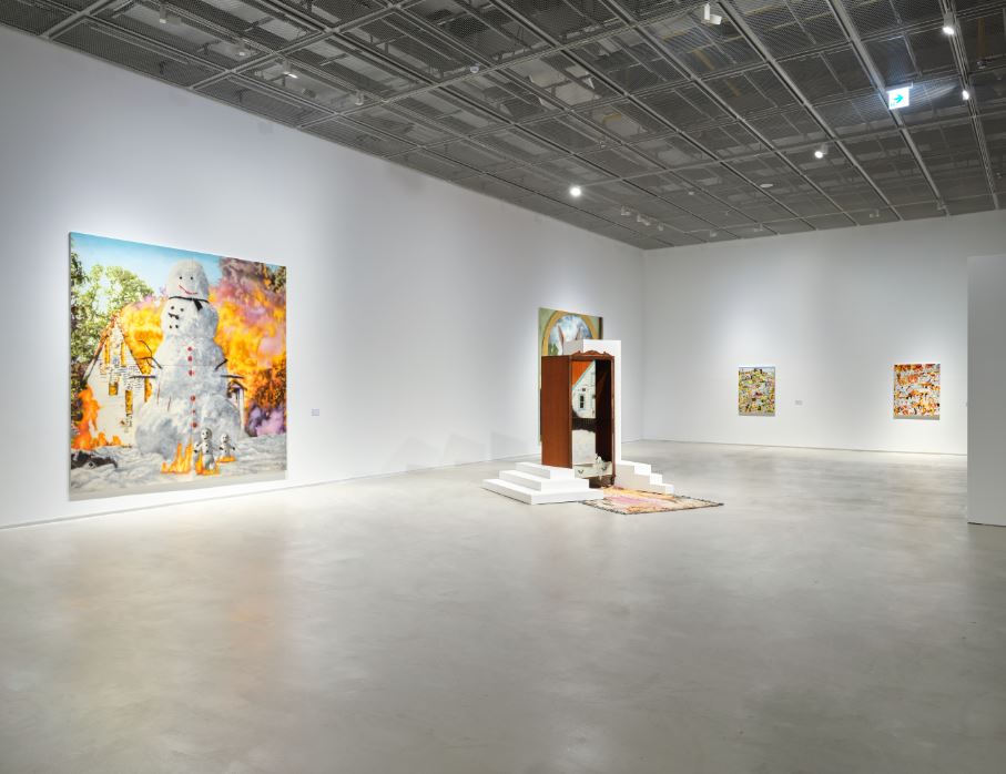 Noh Sang-ho, HOLY, 2023-2024, Acrylic on canvas 300×300cm, ARARIO Collection
