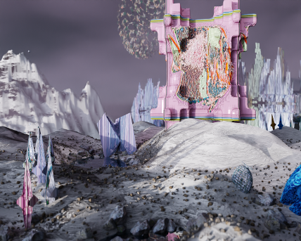 한윤정(예술가)×김성륜(공학자), <플라스틱 풍경-이면의 세계  Plastic Landscape-The Reversible World >, 2023