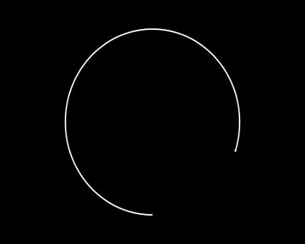 Anthony McCall, Line Describing a Cone (1973), during the twenty-fourth minute. Installation view, Musee de Rochechouart, 2007. Photograph by Freddy Le Saux. Courtesy of the artist, Sean Kelly New York, and Sprüth Magers.