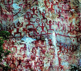 줘쟝화산 바위그림 문화경관(Zuojiang Huashan Rock Art Cultural Landscape) 사진