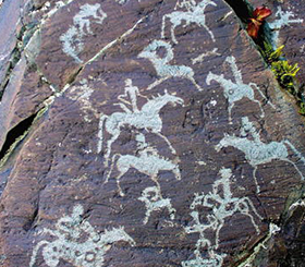 몽골 알타이의 암각 예술군(Petroglyphic Complexes of the Mongolian Altai) 사진