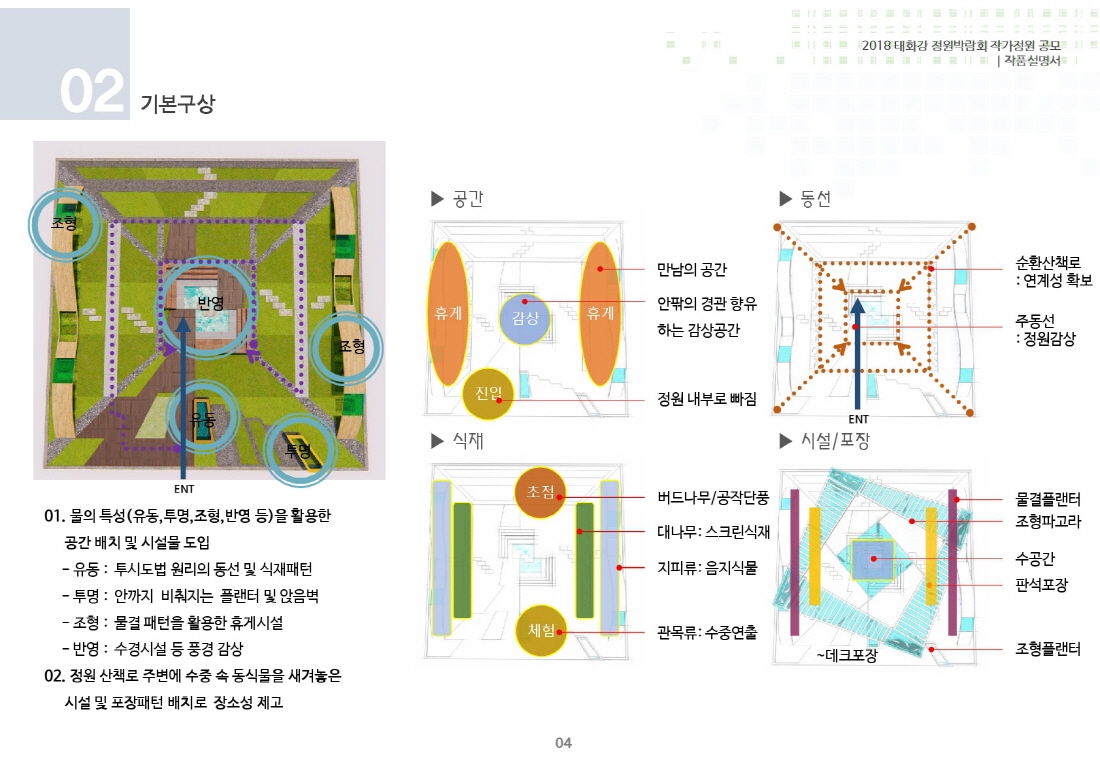 [설계과정] 쇼가든 : 수중정원_김효성(번암조경)