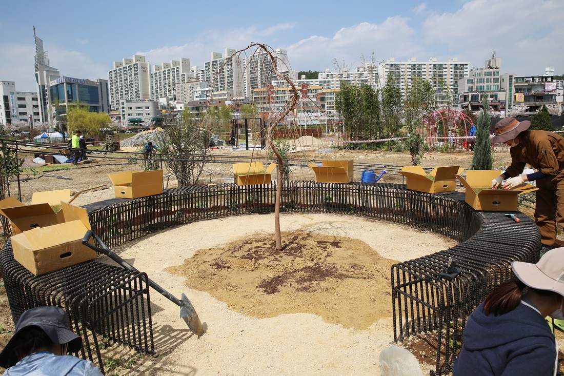 [조성과정] 20180403 메시지가든 : 둥지_상민정