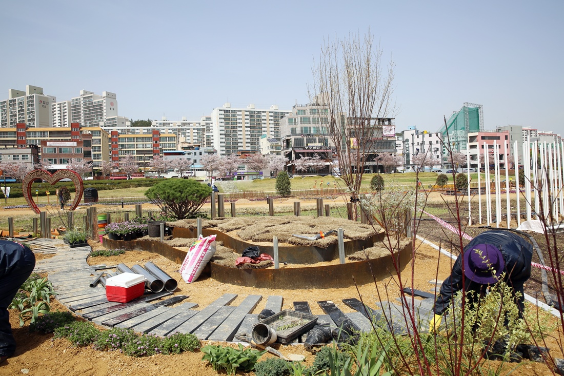[조성과정] 20180406 쇼가든 : 풍류정원; 두번째 달_황신예
