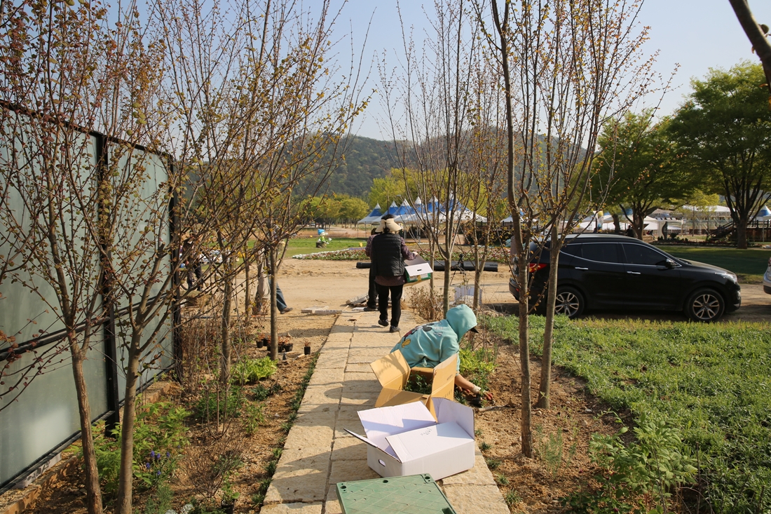 [조성과정] 20180409 메시지가든 : 낭만정원_반형진, 정주영