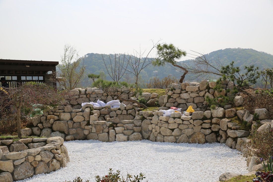 [조성과정] 20180409 초청작가정원 : 태화강의 물의 풍경_이시하라 카즈유키