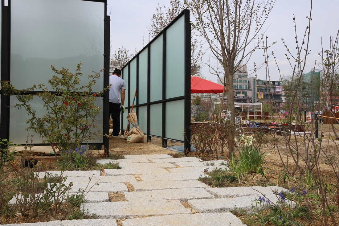 [조성과정] 20180410 메시지가든 : 낭만정원_반형진, 정주영