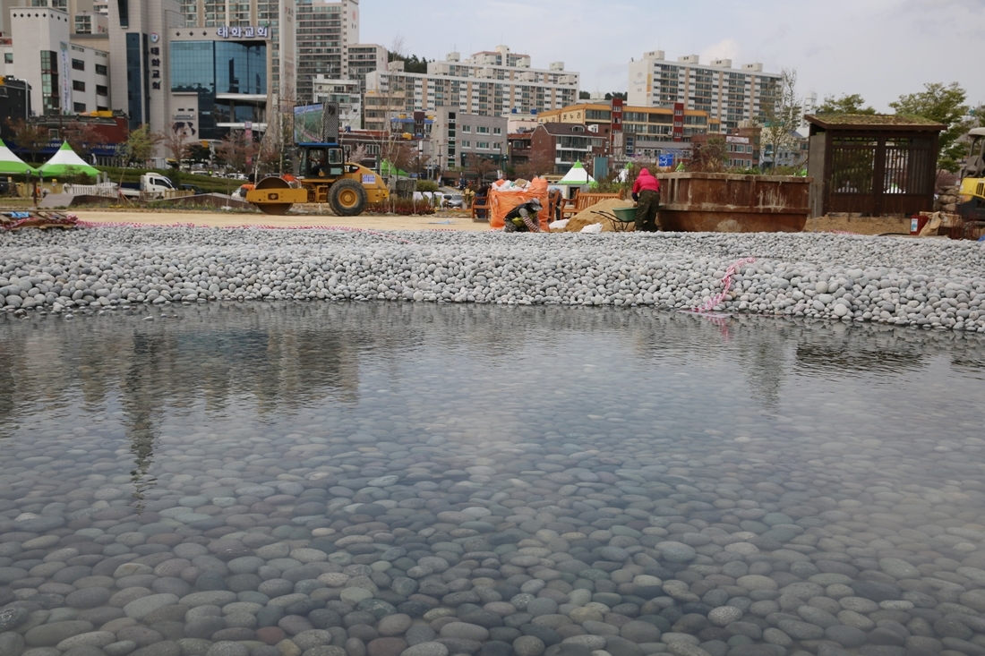 [조성과정] 20180410 초청작가정원 : Drizzling Moon Garden_소피 워커