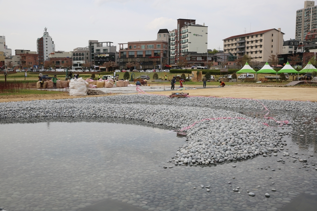 [조성과정] 20180410 초청작가정원 : Drizzling Moon Garden_소피 워커