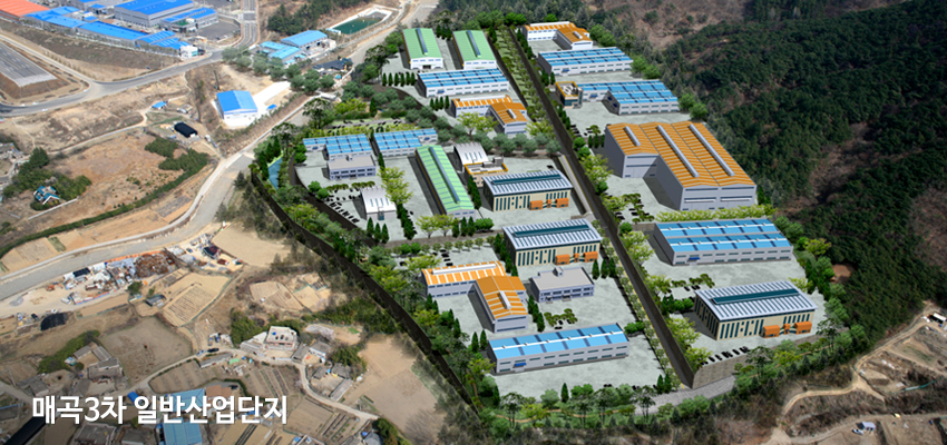 매곡 3차일반산업단지 조감도