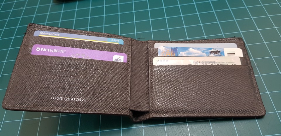 지갑(내용물:카드다수)